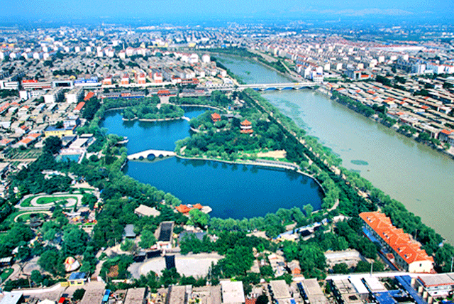 C . 山東滕州城區(qū)集中供熱